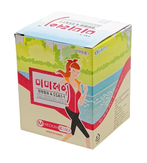 antibacterial sanitary pad with korean medicine